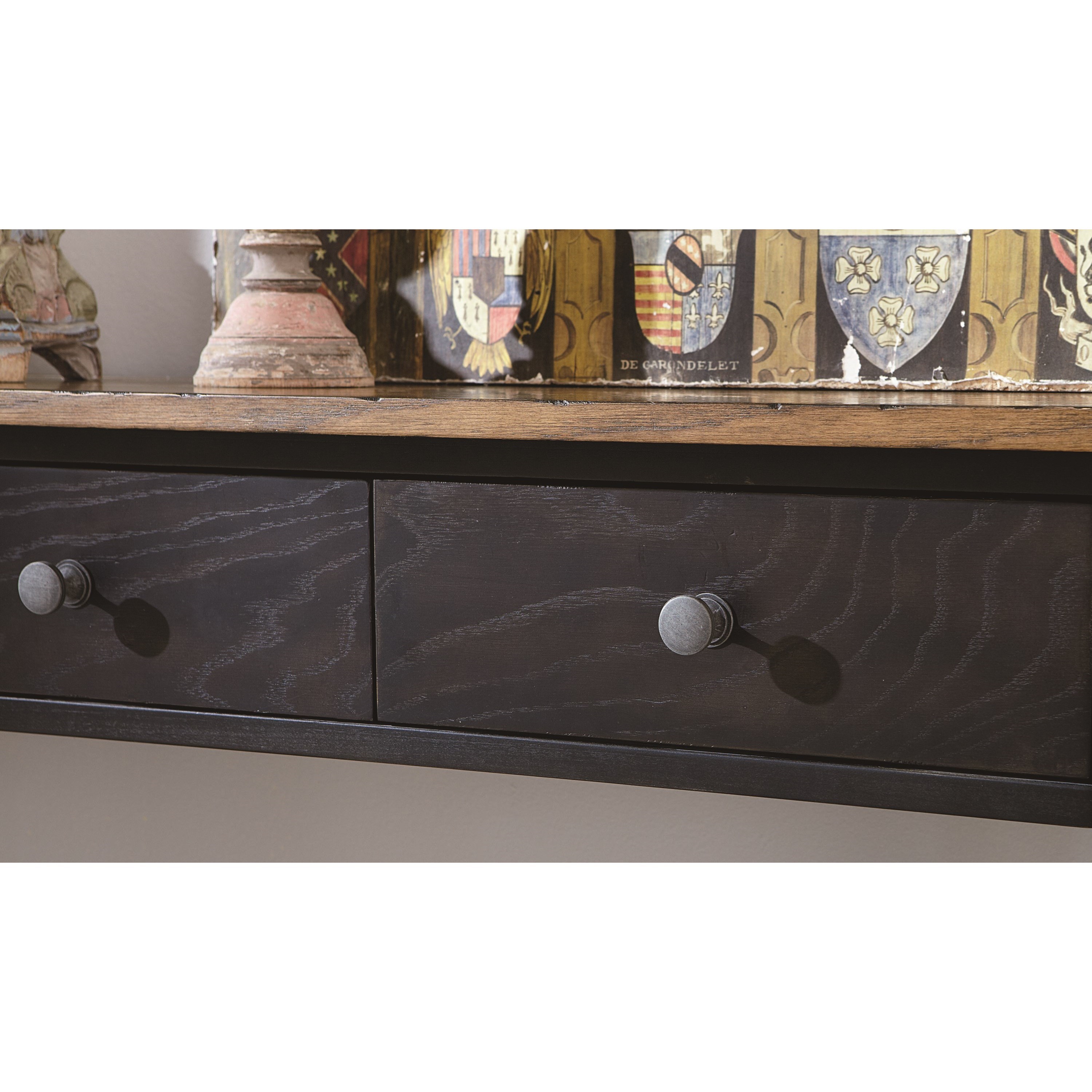Hammary Junction 090640 Transitional Console Table with Four Drawers